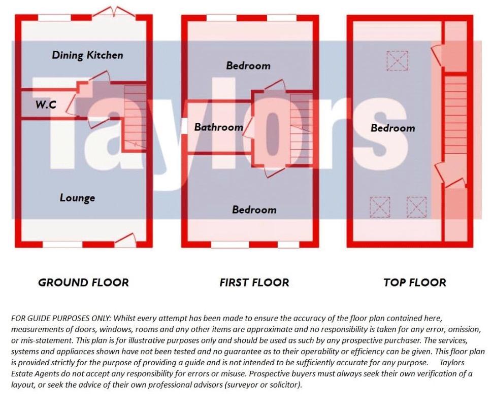 3 bedroom detached house for sale - floorplan