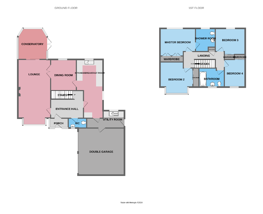 4 bedroom property for sale - floorplan