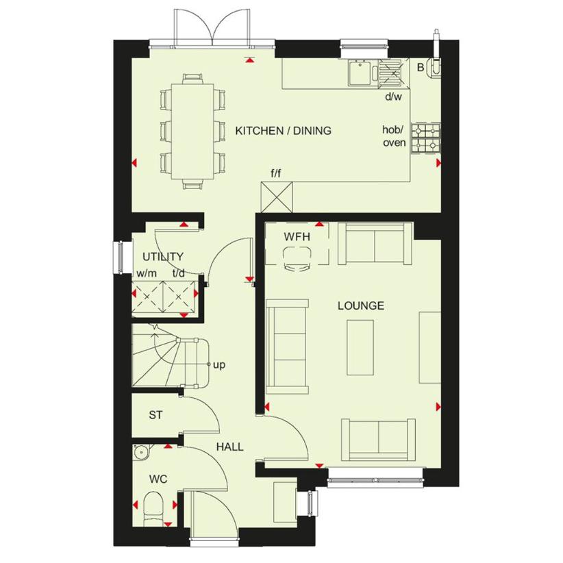 4 bedroom detached house for sale - floorplan