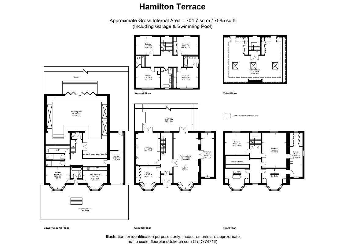 7 bedroom property for sale - floorplan