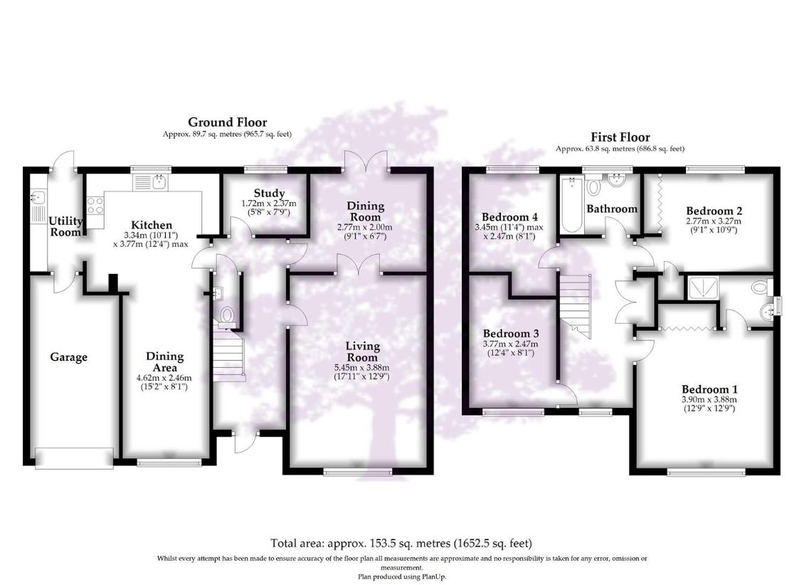 4 bedroom detached house for sale - floorplan