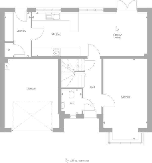 5 bedroom detached house for sale - floorplan