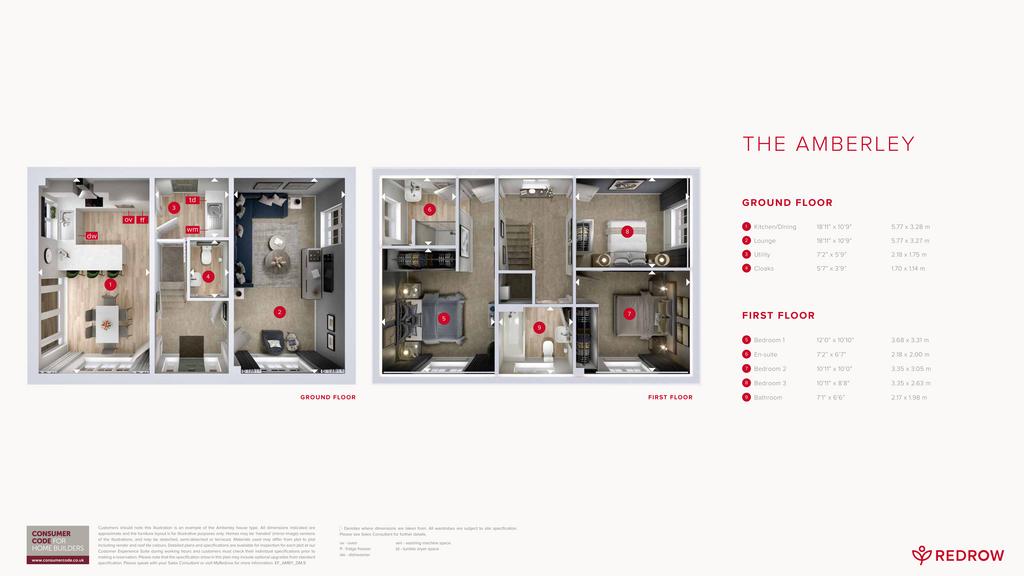 3 bedroom detached house for sale - floorplan