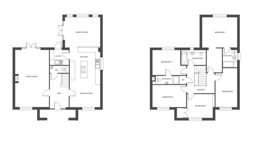 5 bedroom detached house for sale - floorplan