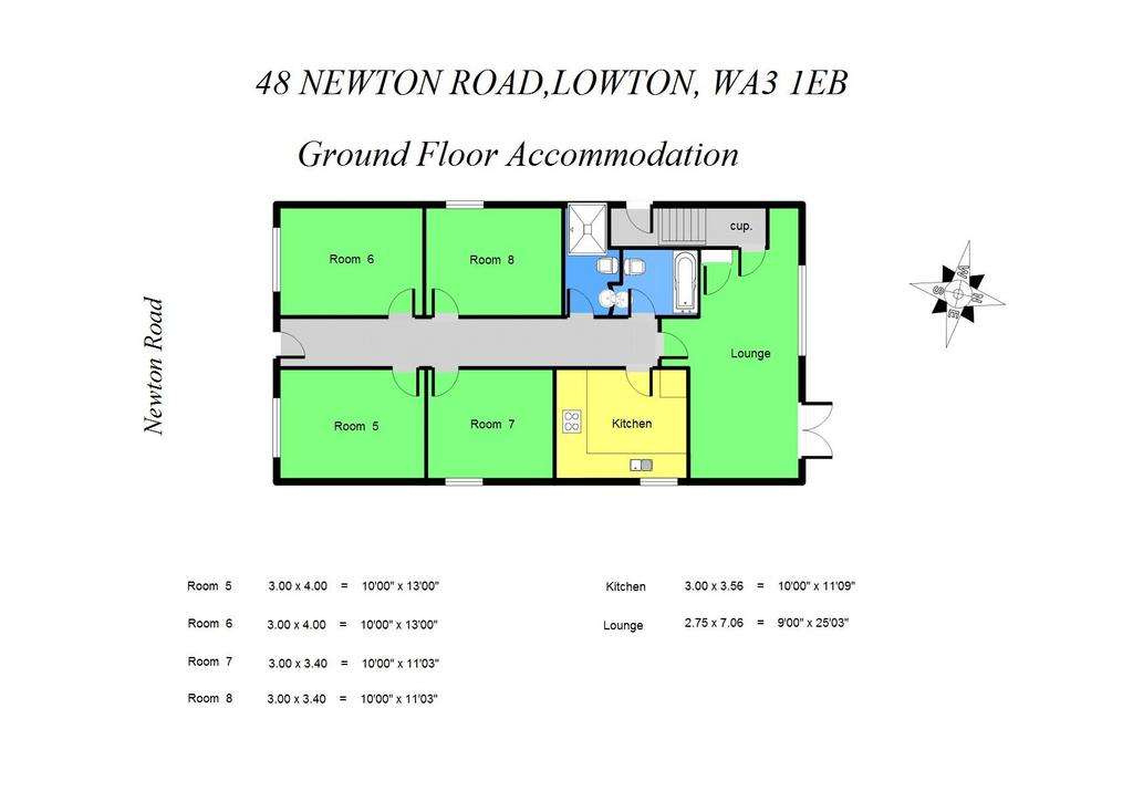 8 bedroom mixed use for sale - floorplan