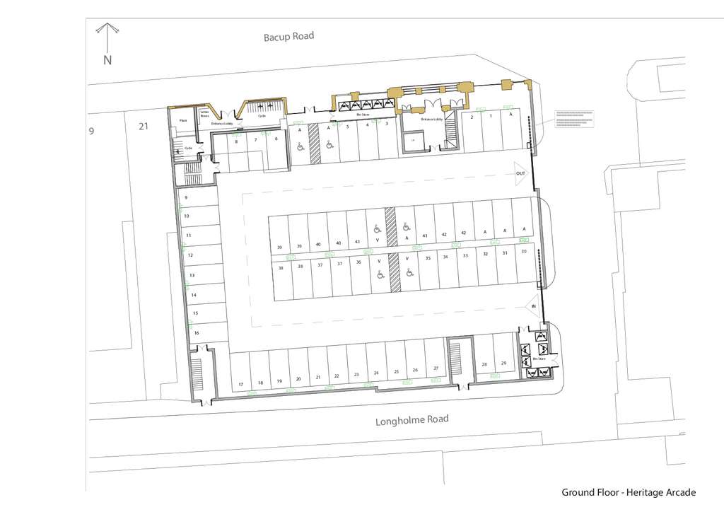 Commercial land for sale - floorplan