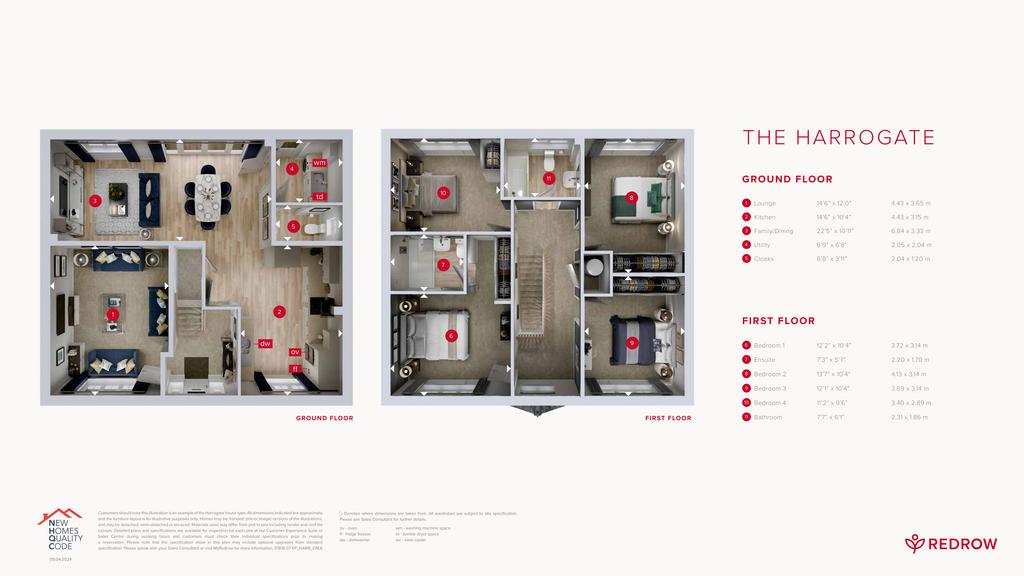 4 bedroom detached house for sale - floorplan