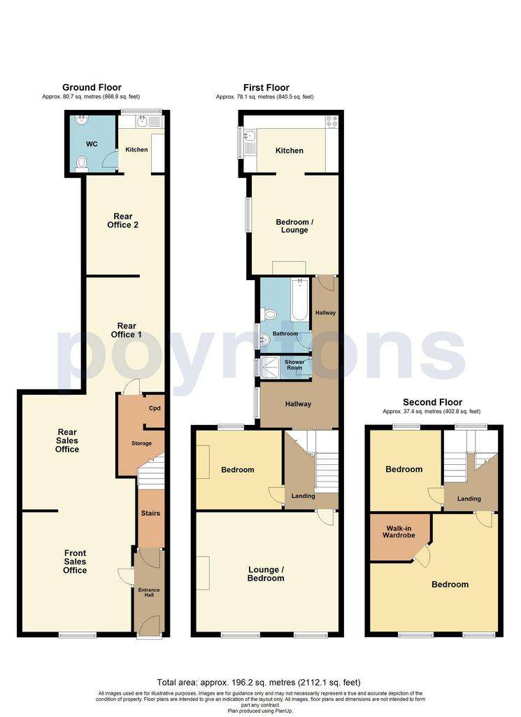 4 bedroom mixed use for sale - floorplan