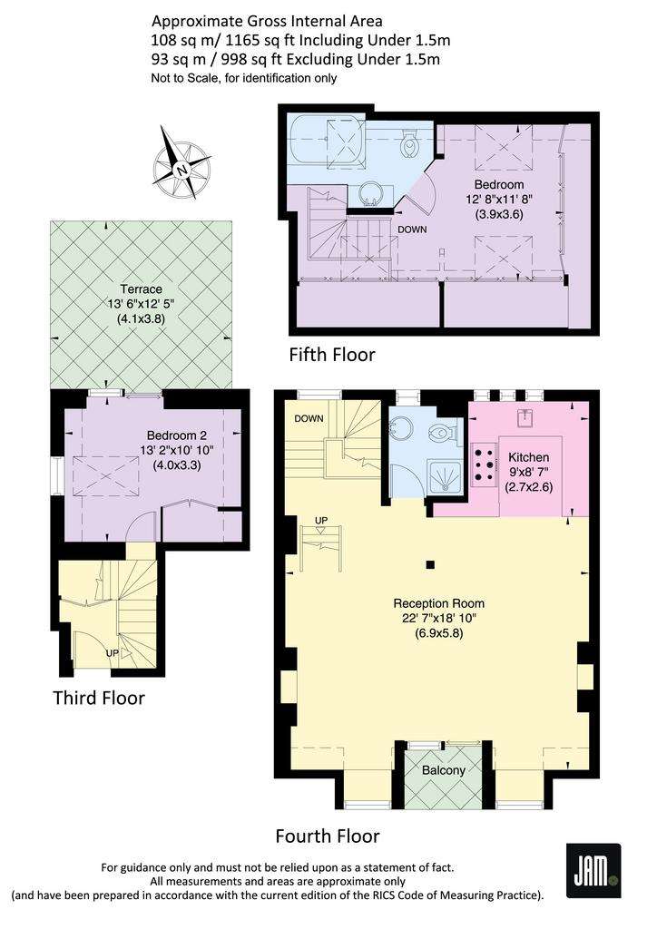 2 bedroom flat for sale - floorplan