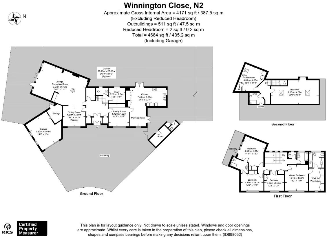 6 bedroom property for sale - floorplan