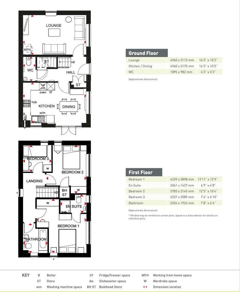 3 bedroom detached house for sale - floorplan