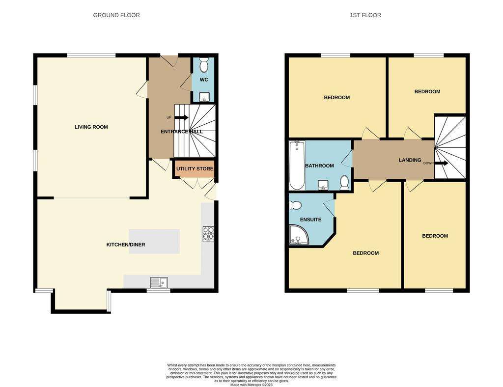 4 bedroom detached house for sale - floorplan