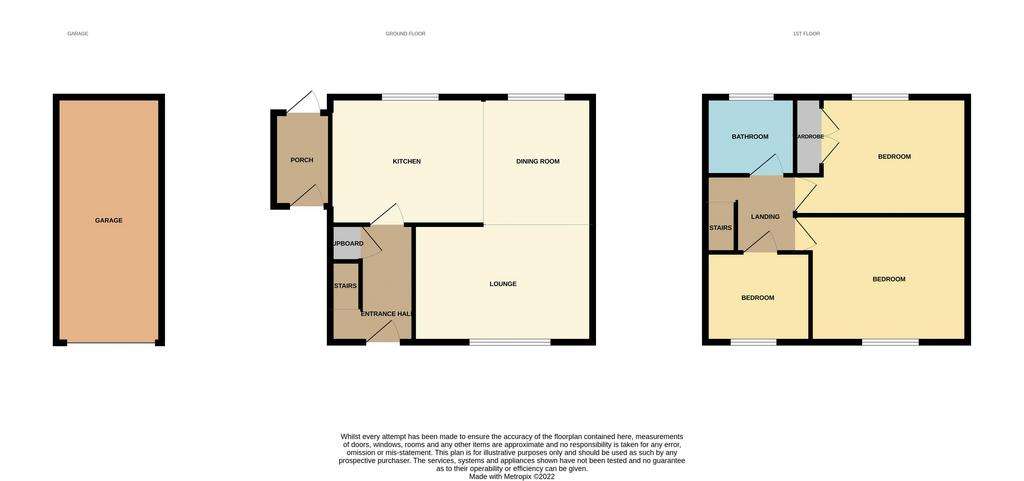 3 bedroom semi-detached house for sale - floorplan