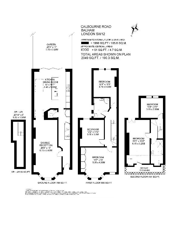 5 bedroom property for sale - floorplan