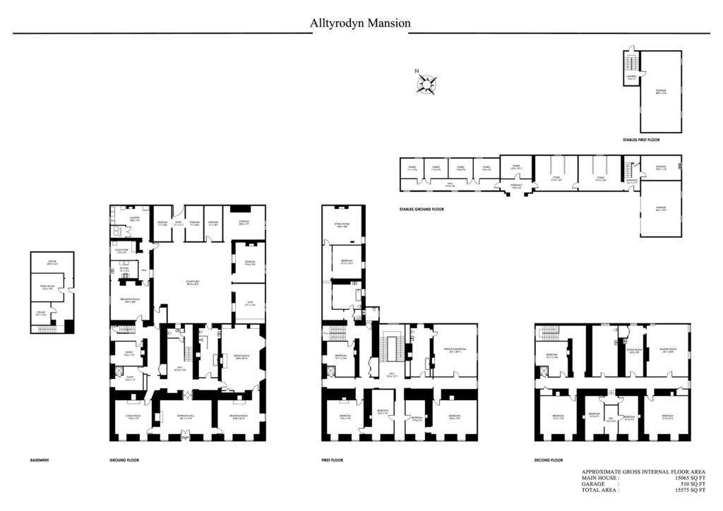 12 bedroom house for sale - floorplan