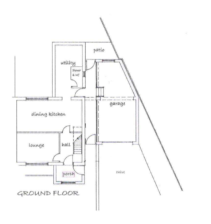 4 bedroom semi-detached house for sale - floorplan