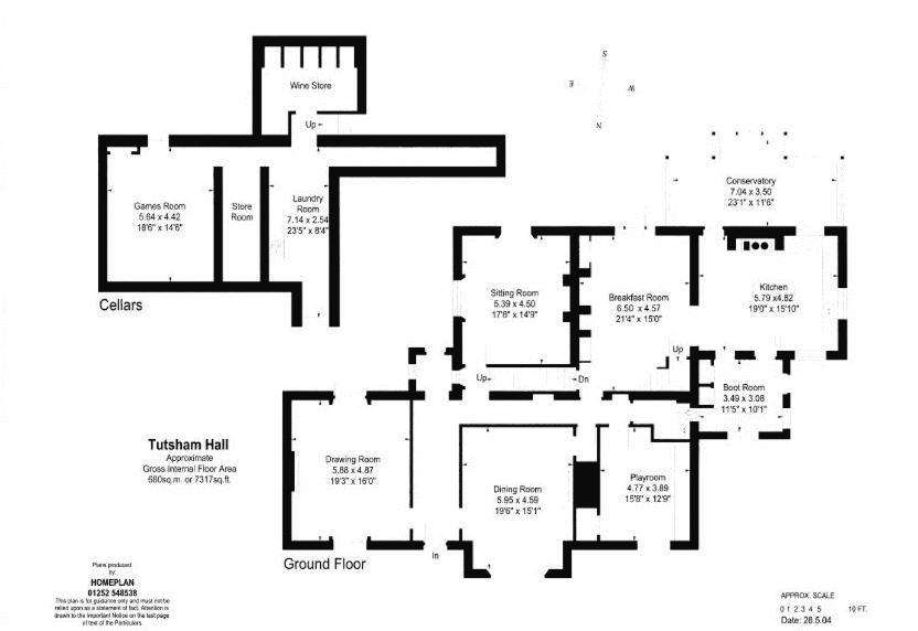 8 bedroom country house to rent - floorplan