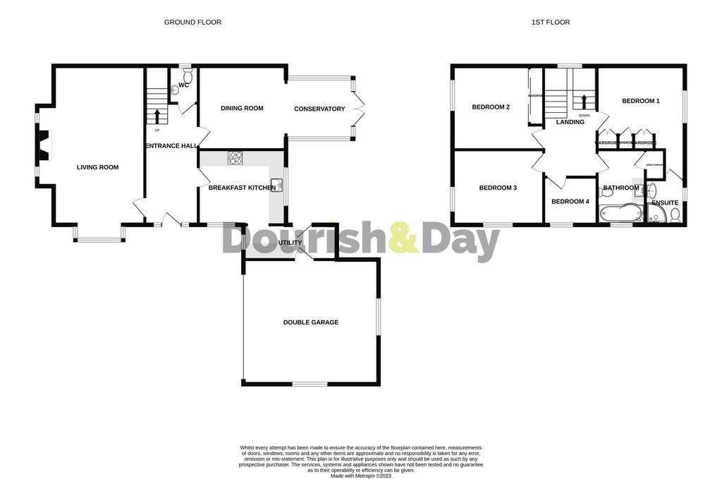 4 bedroom detached house for sale - floorplan