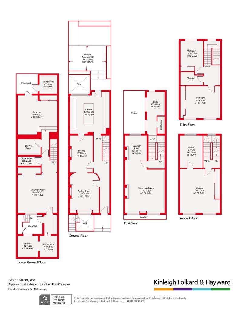 4 bedroom flat to rent - floorplan