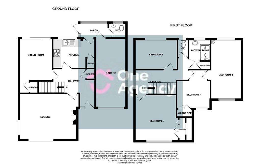 4 bedroom detached house for sale - floorplan