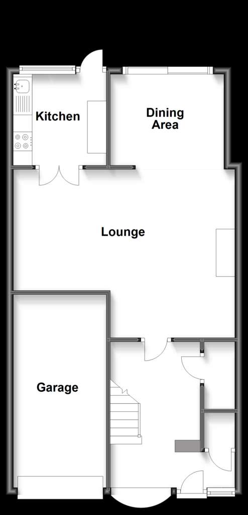 3 bedroom terraced house for sale - floorplan