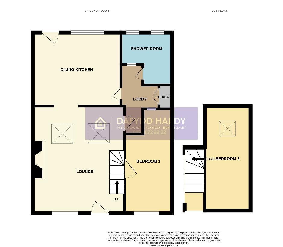 2 bedroom property for sale - floorplan