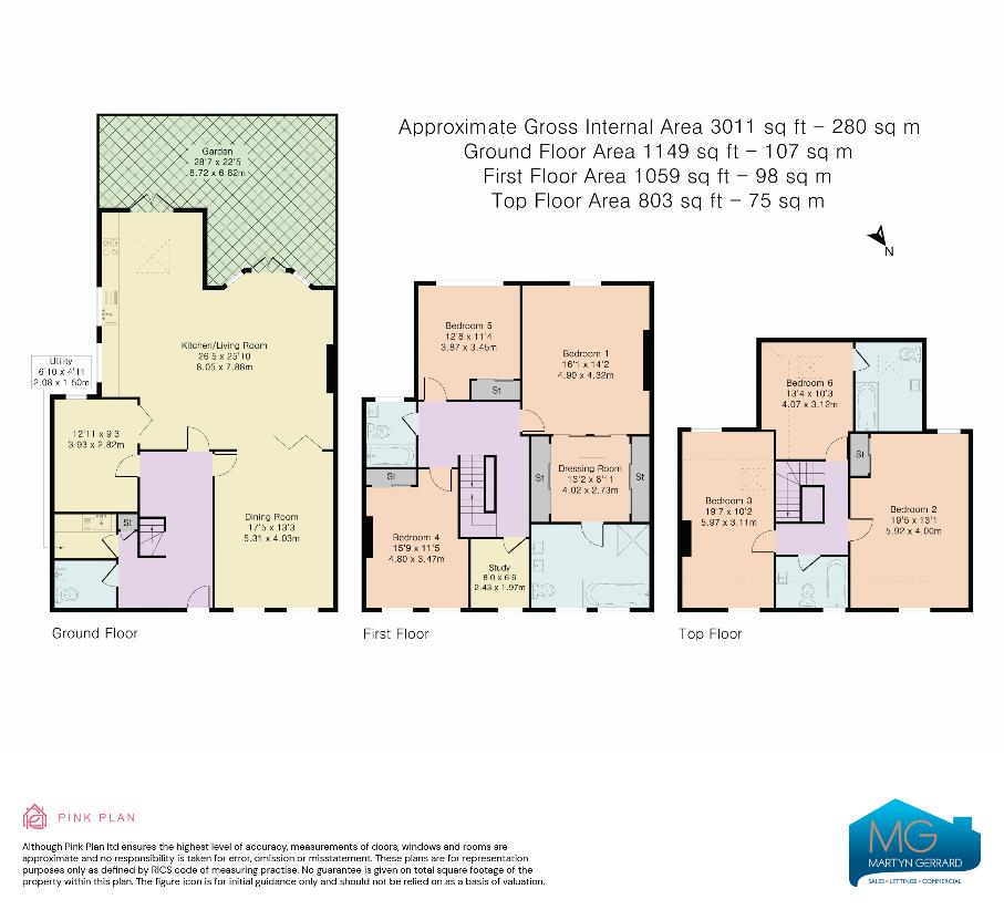 6 bedroom property for sale - floorplan