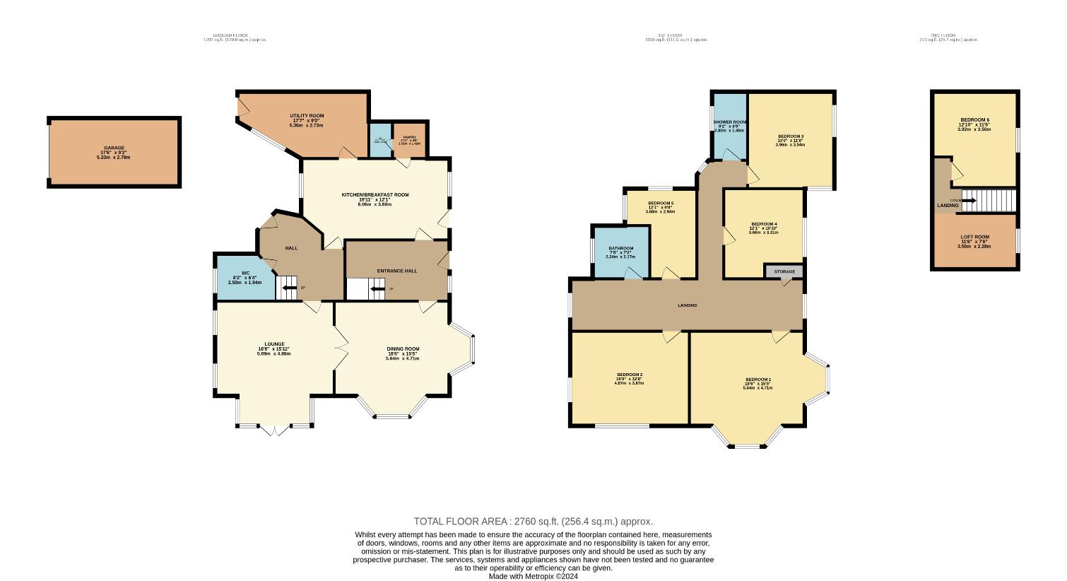7 bedroom property for sale - floorplan