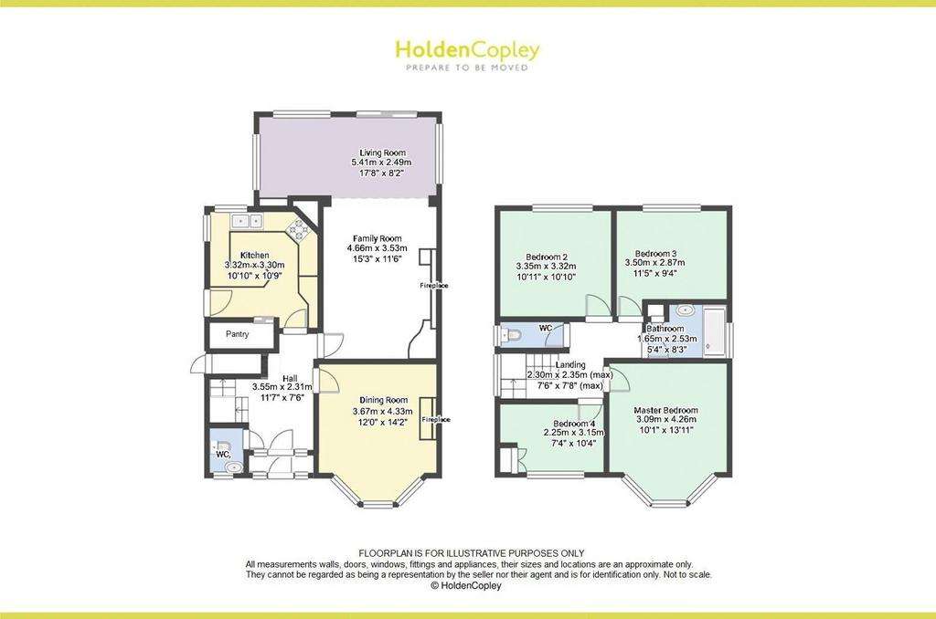 4 bedroom detached house for sale - floorplan