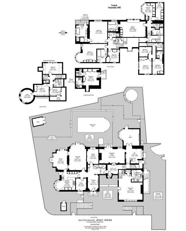 10 bedroom house to rent - floorplan