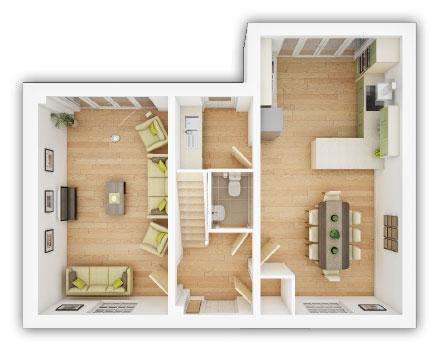 5 bedroom terraced house for sale - floorplan