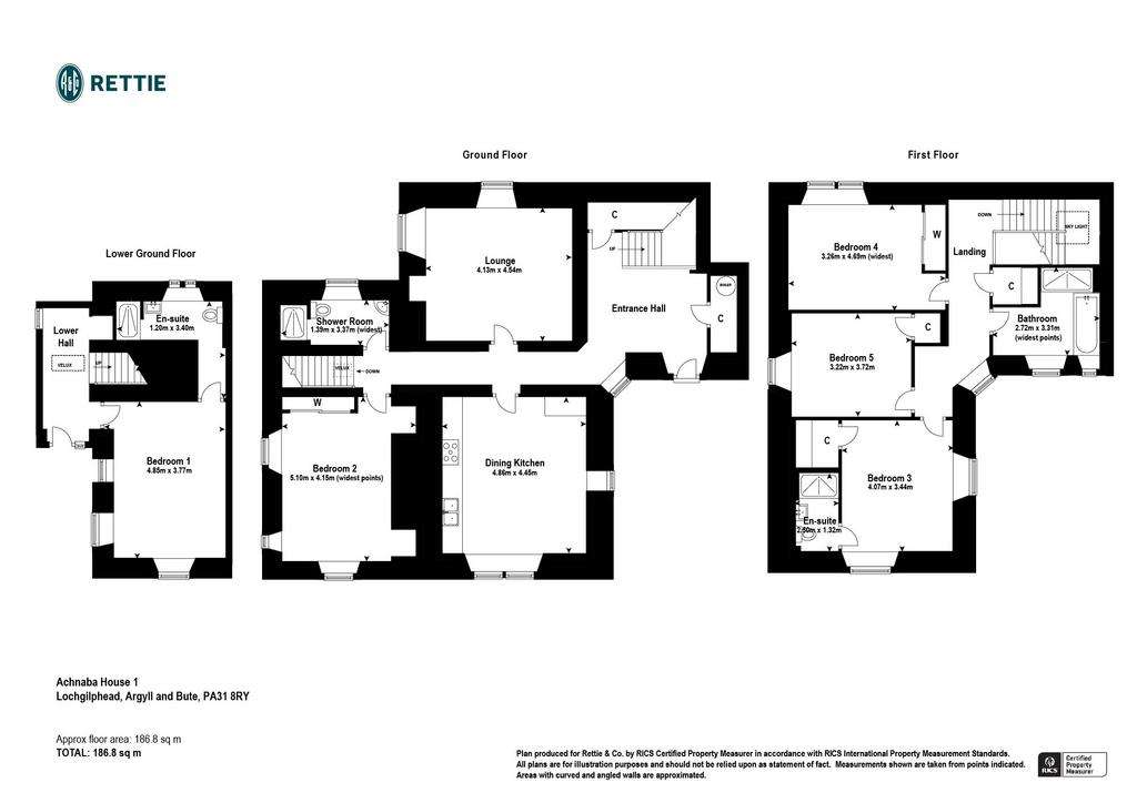 5 bedroom house for sale - floorplan