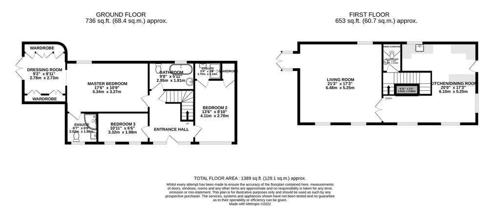 3 bedroom barn conversion for sale - floorplan