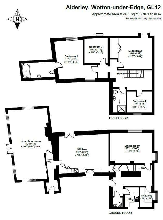 5 bedroom farm house for sale - floorplan