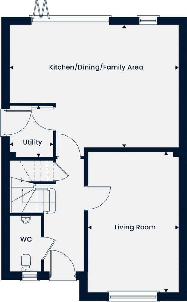 4 bedroom detached house for sale - floorplan