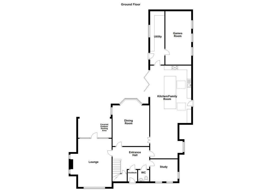 4 bedroom detached house for sale - floorplan