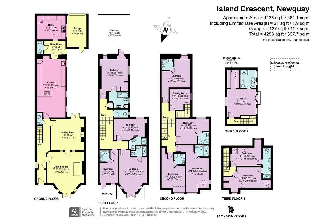 11 bedroom town house for sale - floorplan
