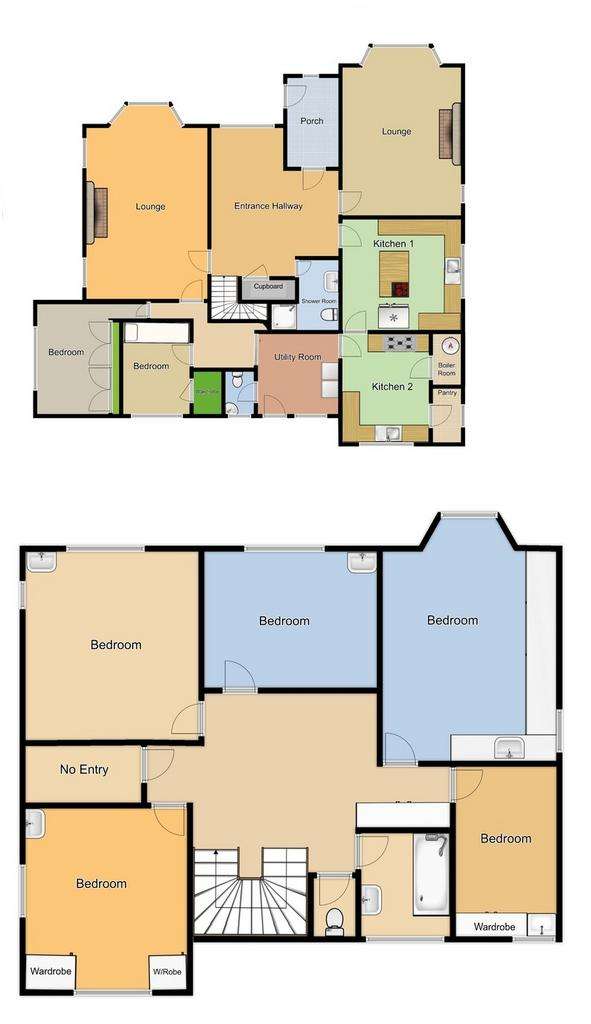 7 bedroom detached house to rent - floorplan