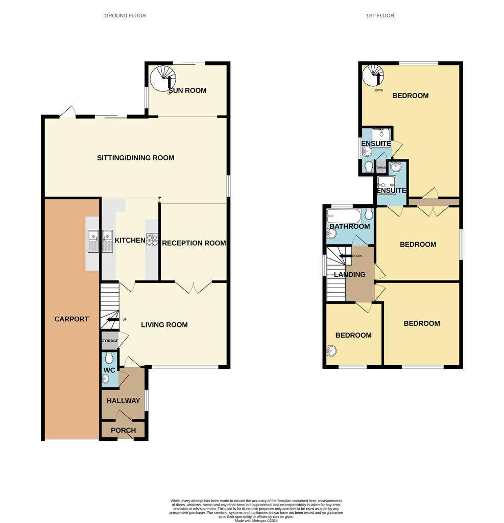 4 bedroom detached house for sale - floorplan