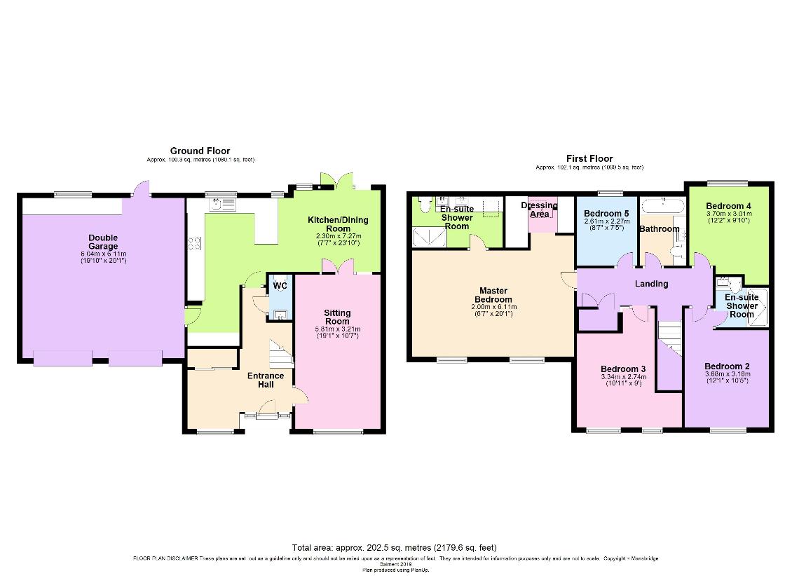 5 bedroom property for sale - floorplan