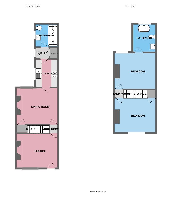 2 bedroom property for sale - floorplan