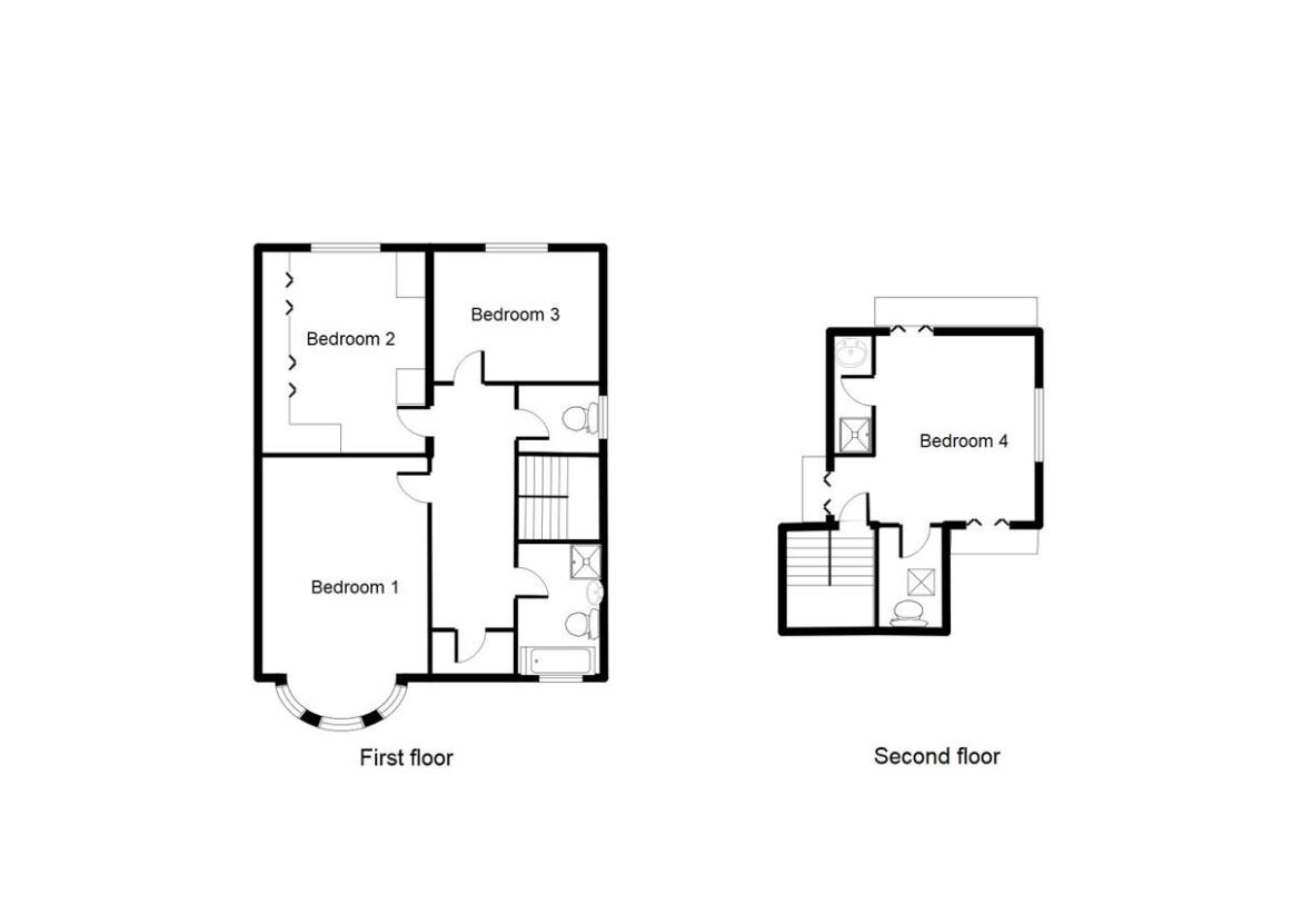 4 bedroom detached house for sale - floorplan