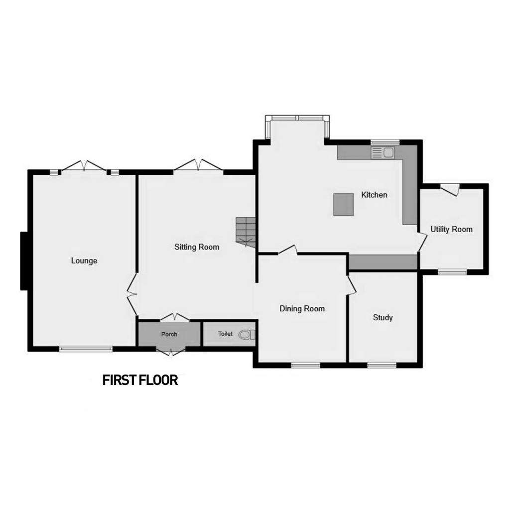 5 bedroom detached house for sale - floorplan