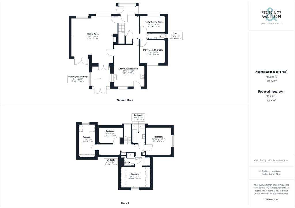 5 bedroom chalet for sale - floorplan