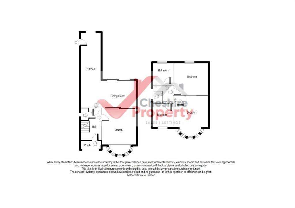 3 bedroom end of terrace house for sale - floorplan