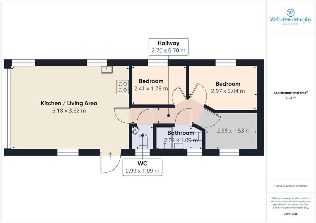 3 bedroom mobile home for sale - floorplan