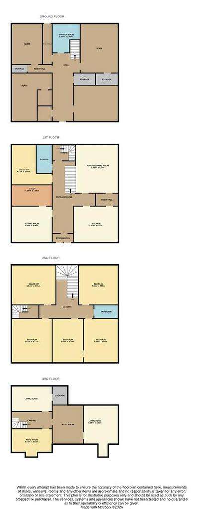 15 bedroom house for sale - floorplan