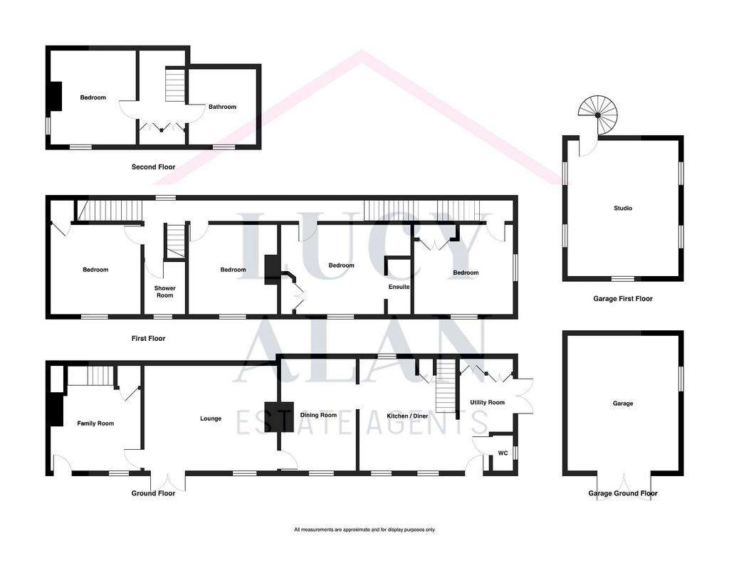 5 bedroom link-detached house for sale - floorplan