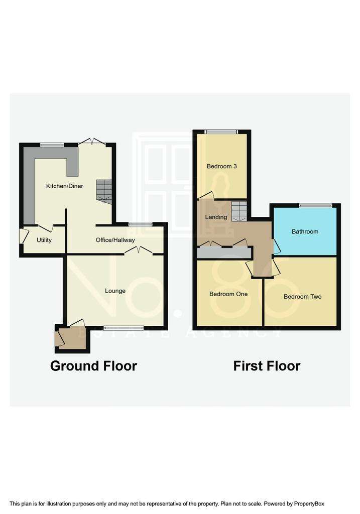 3 bedroom semi-detached house for sale - floorplan