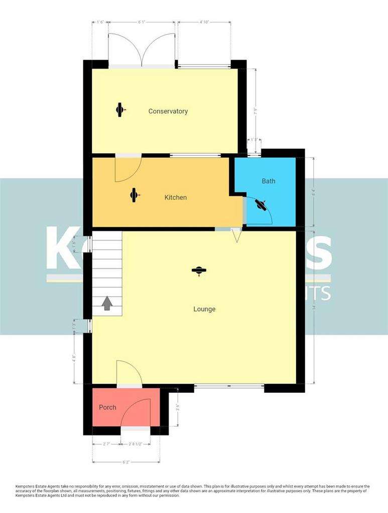 3 bedroom end of terrace house for sale - floorplan